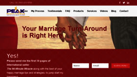 What 90minutemarriagemiracle.com website looked like in 2018 (5 years ago)