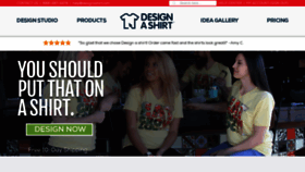 What 99shirts.com website looked like in 2019 (5 years ago)