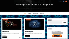 What 99templates.net website looked like in 2019 (5 years ago)