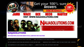 What 9jasolutions.com.ng website looked like in 2019 (5 years ago)