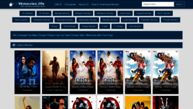 What 9kmovies.life website looked like in 2019 (6 years ago)