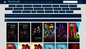 What 9kmovies.wiki website looked like in 2019 (7 years ago)