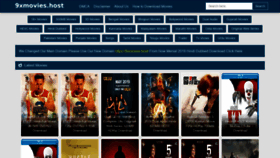 What 9xmovies.host website looked like in 2019 (6 years ago)