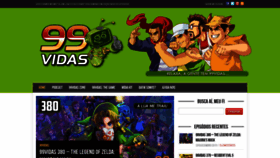 What 99vidas.com.br website looked like in 2019 (4 years ago)