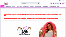 What 9teen9.de website looked like in 2019 (5 years ago)