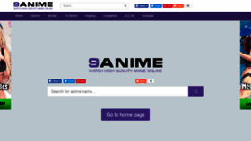 What 9anime.vip website looked like in 2019 (4 years ago)