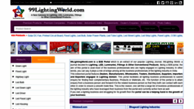 What 99lightingworld.com website looked like in 2019 (4 years ago)
