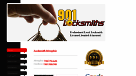 What 901-locksmith-memphis.com website looked like in 2019 (4 years ago)