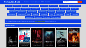 What 9xmovies.buzz website looked like in 2020 (4 years ago)