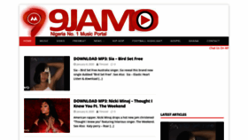 What 9jamo.com website looked like in 2020 (4 years ago)