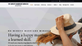 What 90minutemarriagemiracle.com website looked like in 2020 (4 years ago)