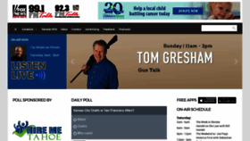 What 991fmtalk.com website looked like in 2020 (4 years ago)