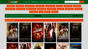 What 9xmovies.info website looked like in 2020 (4 years ago)