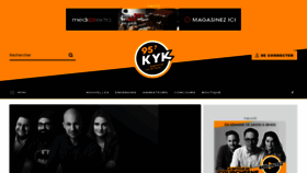 What 957kyk.com website looked like in 2020 (4 years ago)