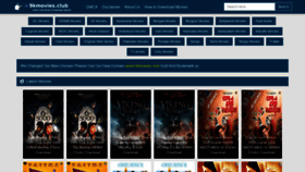 What 9kmovies.club website looked like in 2020 (4 years ago)