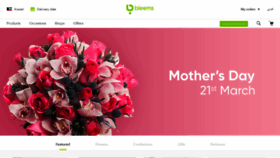 What 965flowers.com website looked like in 2020 (4 years ago)