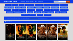 What 9xmovies.name website looked like in 2020 (4 years ago)