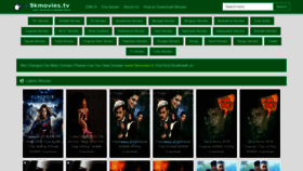 What 9kmovies.tv website looked like in 2020 (4 years ago)