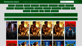 What 9xmovies.shop website looked like in 2020 (4 years ago)