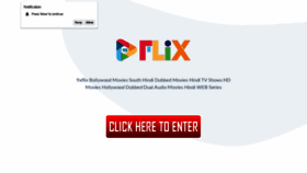 What 9xflix.in.net website looked like in 2020 (3 years ago)