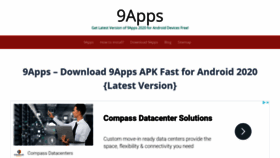 What 9appsapkapp.in website looked like in 2020 (4 years ago)