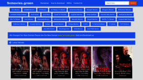 What 9xmovies.green website looked like in 2020 (3 years ago)