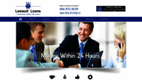 What 911lawsuitloans.com website looked like in 2020 (3 years ago)
