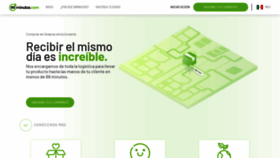 What 99minutos.cl website looked like in 2020 (3 years ago)