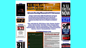 What 911sharethetruth.com website looked like in 2020 (3 years ago)