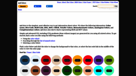 What 99colors.net website looked like in 2020 (3 years ago)