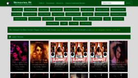What 9kmovies.fit website looked like in 2020 (3 years ago)