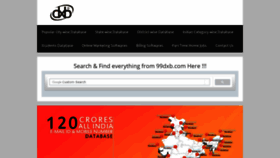 What 99dxb.com website looked like in 2020 (3 years ago)