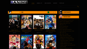 What 9anime.cyou website looked like in 2020 (3 years ago)