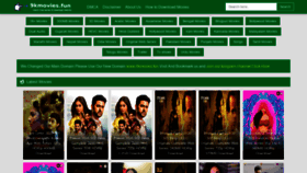 What 9kmovies.fun website looked like in 2020 (3 years ago)