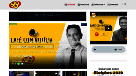 What 98fmnatal.com.br website looked like in 2020 (3 years ago)
