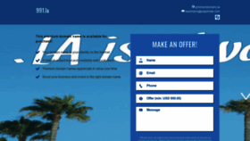 What 991.la website looked like in 2020 (3 years ago)