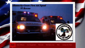 What 95rescue.org website looked like in 2020 (3 years ago)