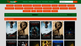 What 9xmovies.asia website looked like in 2020 (3 years ago)