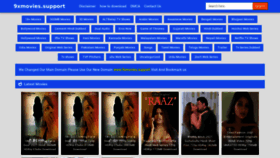 What 9xmovies.support website looked like in 2021 (3 years ago)