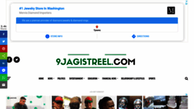 What 9jagistreel.com website looked like in 2021 (3 years ago)