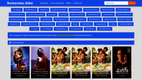 What 9xmovies.cyou website looked like in 2021 (3 years ago)