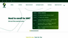 What 9mobile.com.ng website looked like in 2021 (3 years ago)