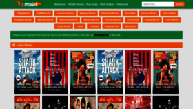 What 9xmovies.info website looked like in 2021 (3 years ago)