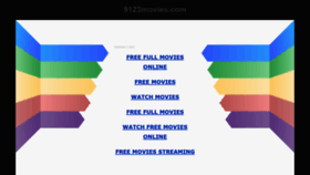 What 9123movies.com website looked like in 2021 (3 years ago)