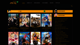 What 9anime.cyou website looked like in 2021 (3 years ago)