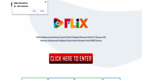 What 9xflix.co.in website looked like in 2021 (3 years ago)