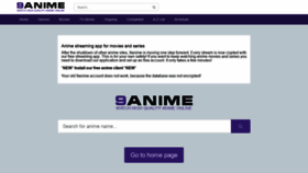 What 9anime.nl website looked like in 2021 (2 years ago)