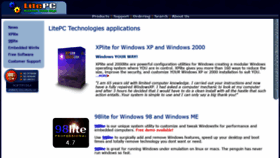 What 98lite.net website looked like in 2021 (2 years ago)