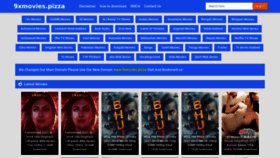 What 9xmovies.pizza website looked like in 2021 (2 years ago)