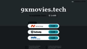 What 9xmovies.tech website looked like in 2021 (2 years ago)